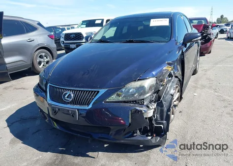 2010 Lexus Is 250 from USA, damaged, VIN JTHBF5C29A5114079